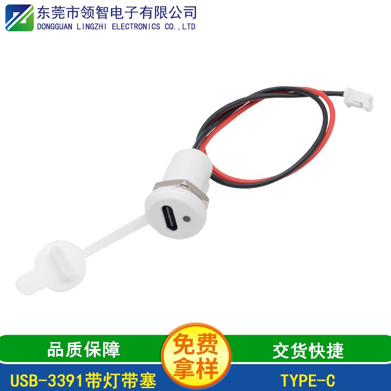 USB-3391带灯带塞