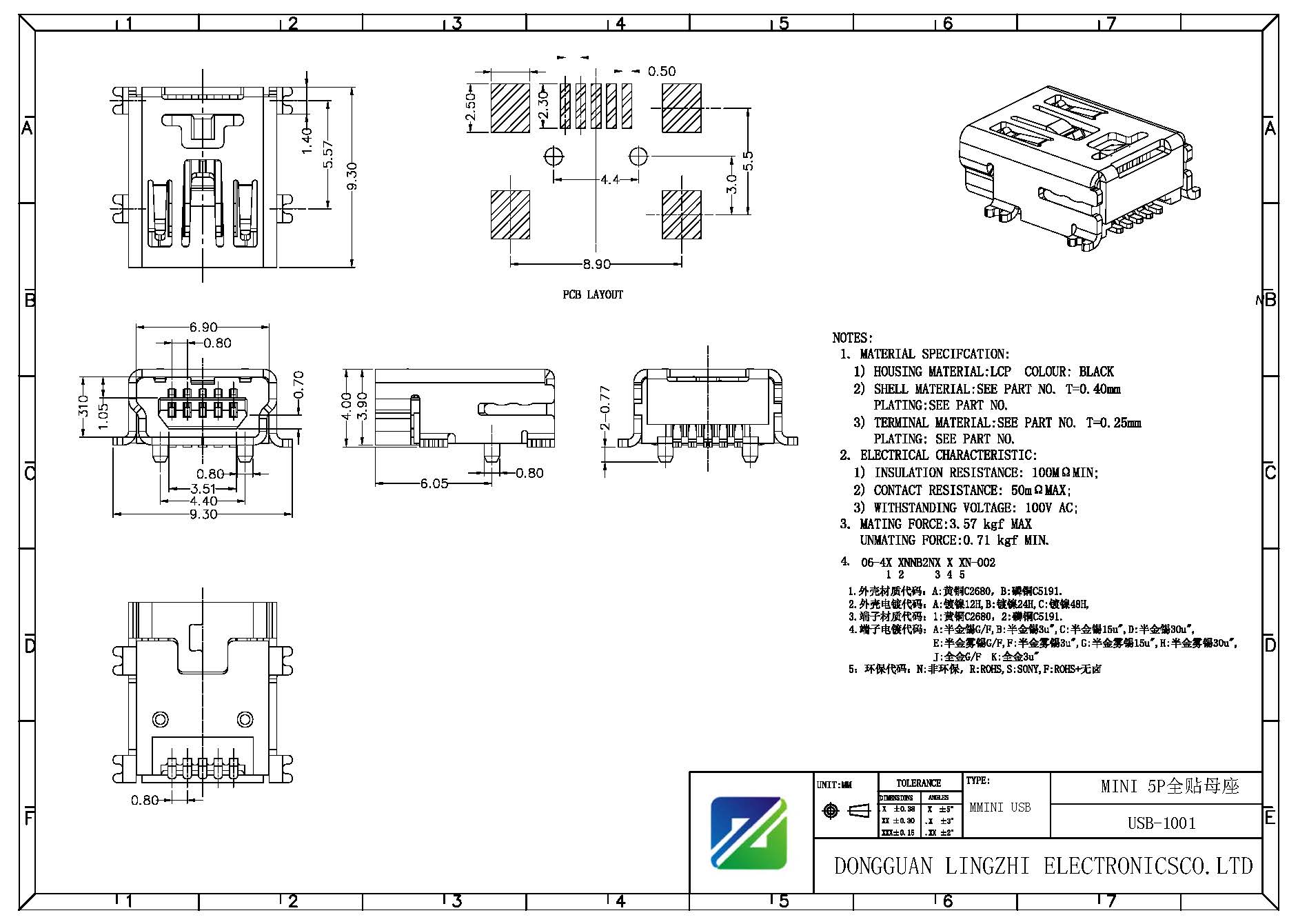 USB-1001