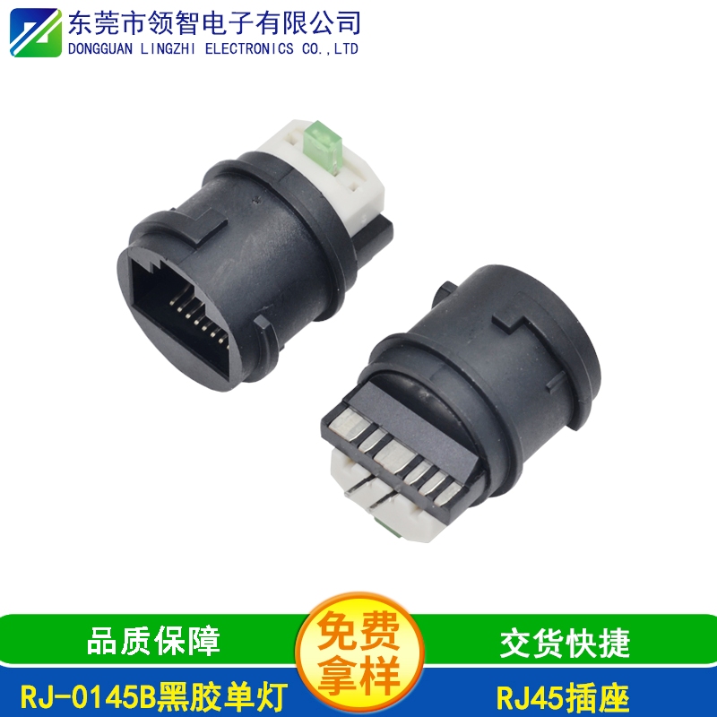 RJ-0145B黑胶单灯